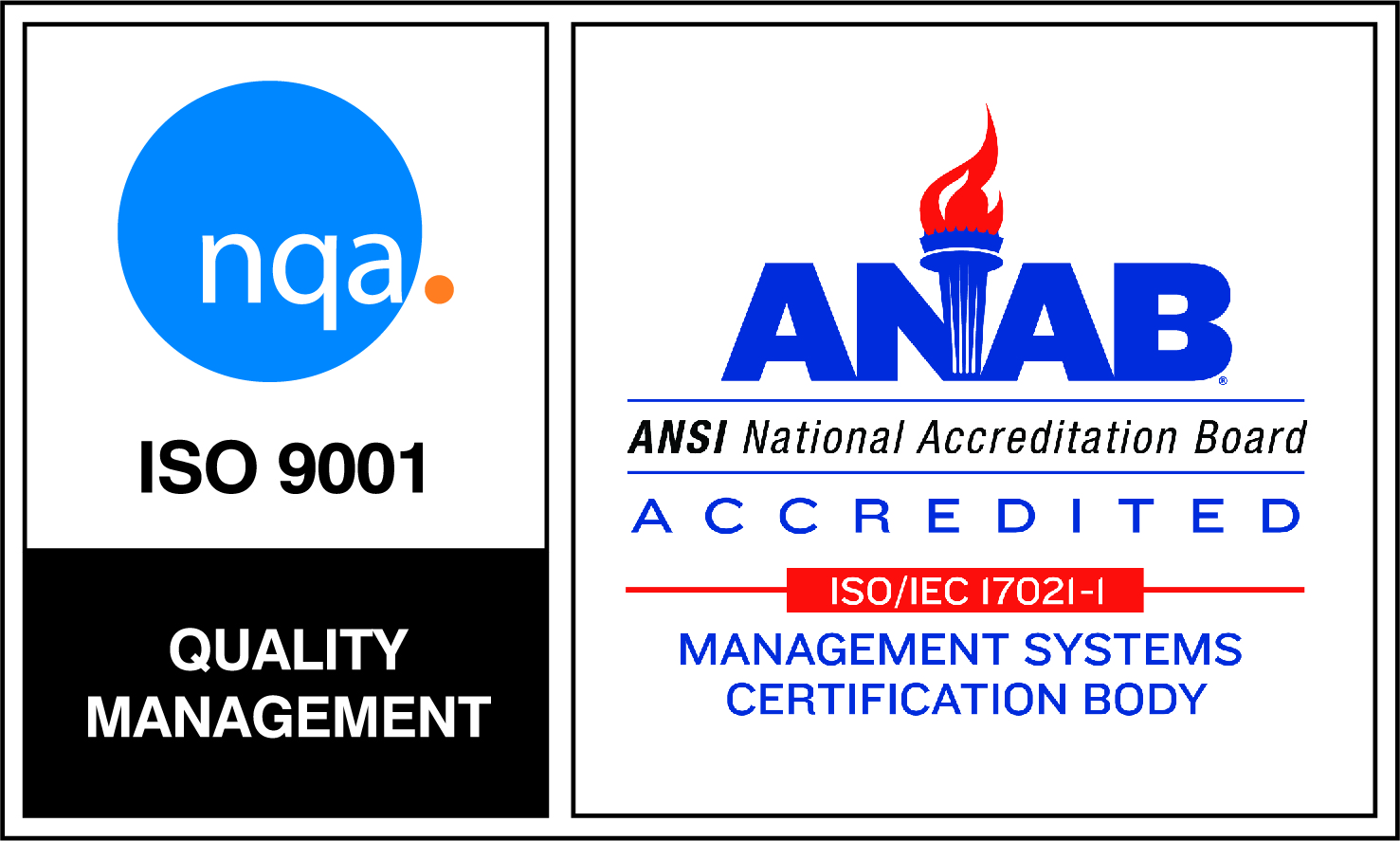 ISO 9001 Certified Manufacturer